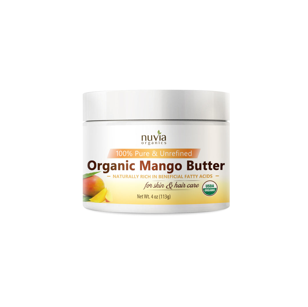 Organic Mango Butter Jar; 4oz